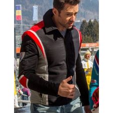 Movie 2016 Eddie the Eagle Bronson Peary Hugh Jackman Jacket