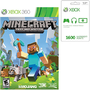 Minecraft (Xbox 360) w/ Xbox Live 1600 Points Card: Games : Walmart.com