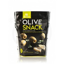 Πράσινες ελιές Καλαμάτας χωρίς κουκούτσι, με λεμόνι & ρίγανη "Gaea" 65g