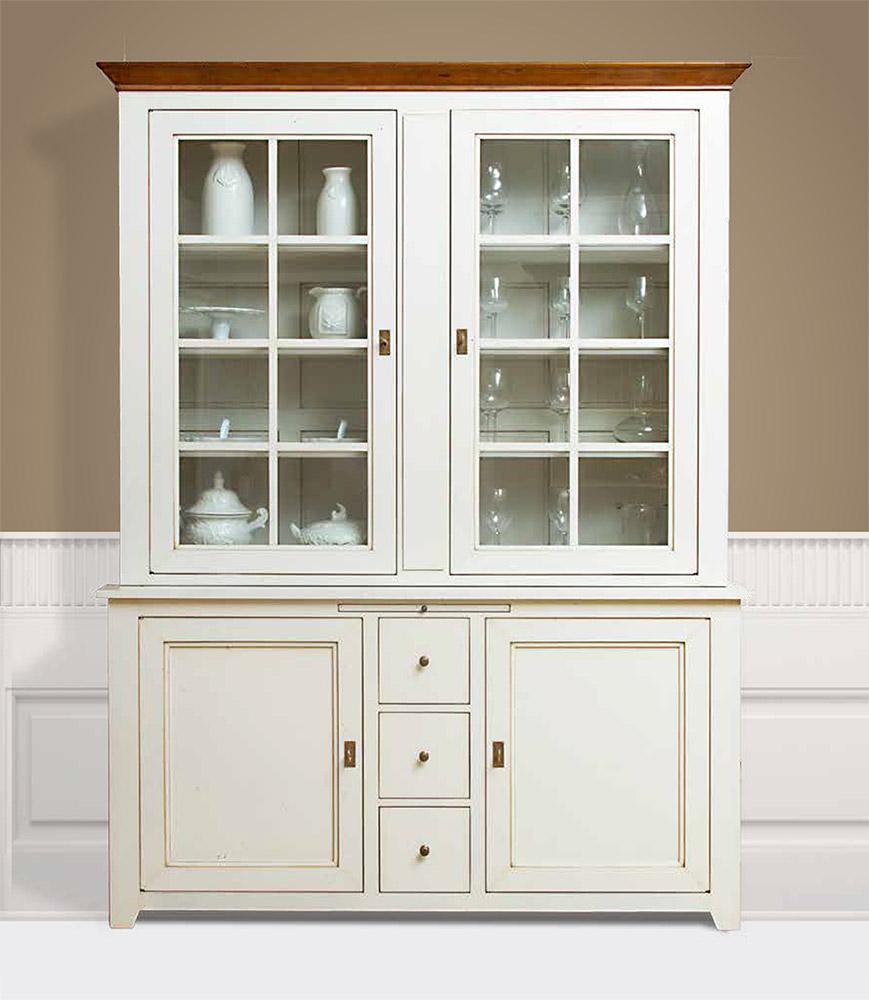 2-piece glazed cabinet  BI ...
