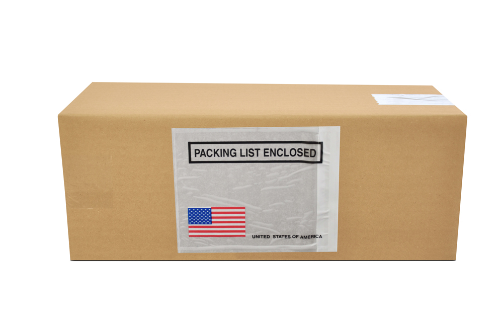 USA Packing List Envelopes