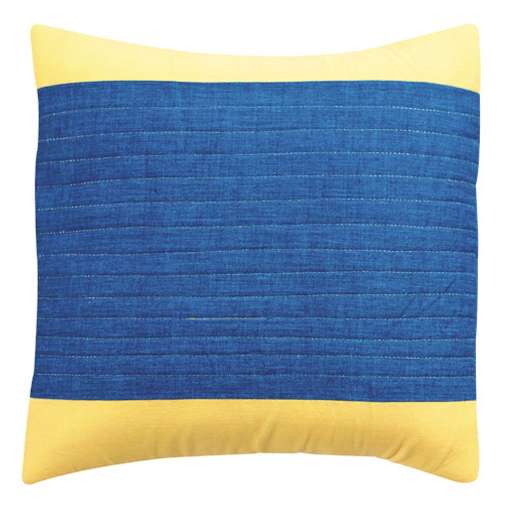Dhaani Bright Blue Cushion ...