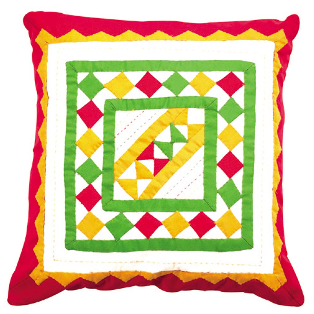 Dhaani Checkered Cushion Co...