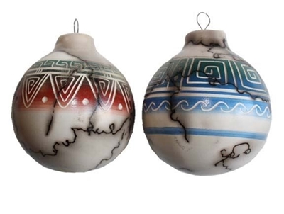 COLORBAND HORSEHAIR POTTERY...