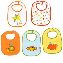 Babies R Us 5-Pack Bibs - J...