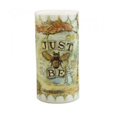 Santa Barbara Design Studio Sally Jean Led Flameless Candle, Just Be, 6-Inch