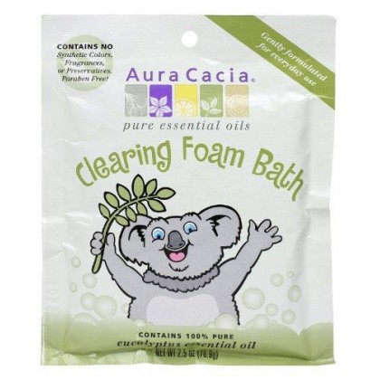 Aura cacia, bath foam kid c...