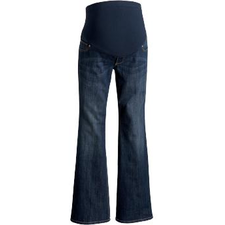 Maternity Full-Panel Flared-Leg Jeans | Old Navy