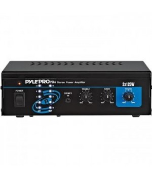 pyle pca4 mini 2x120 watt s...