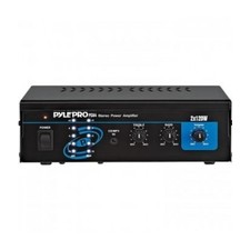 pyle pca4 mini 2x120 watt stereo power amplifier