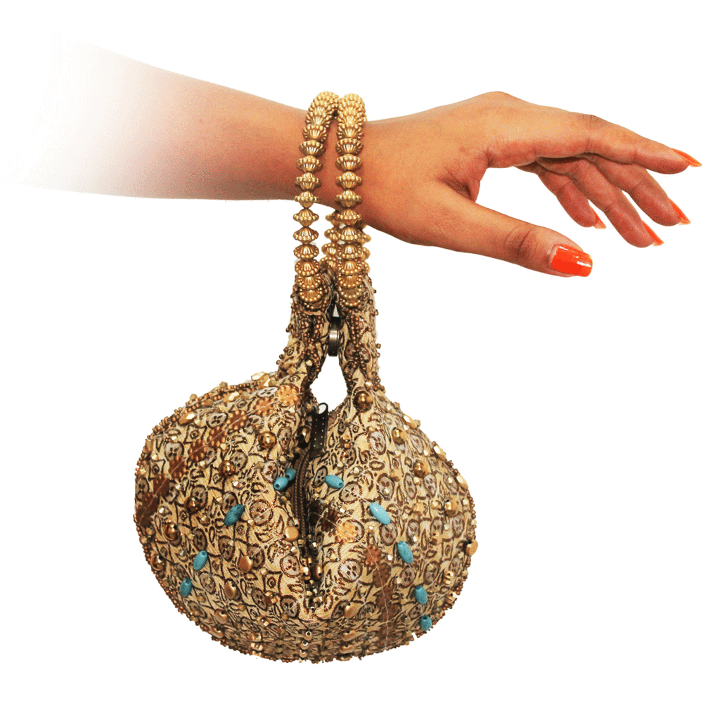 GOLDEN POTLI BAG