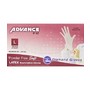 Diamond Gloves Advance Powder-Free Soft Latex Examination Gloves, 5.9 Mil, Large, 100 Count