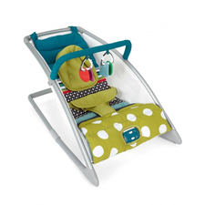 Go Go Rocking Cradle - Carousel Lime