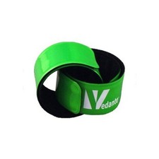 Vedante Super Reflective Pop Bands (Pair) in Sustainable Packaging (Green, Medium)