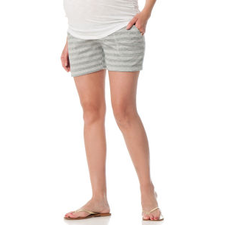 Under Belly French Terry Maternity Shorts