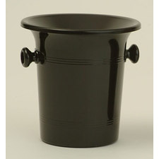 Spittoon Bucket Black Plastic (Standard Size)