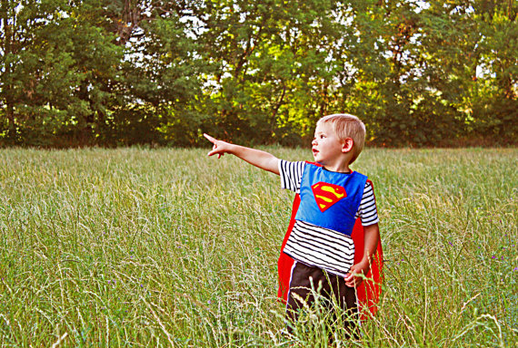 Superman Cape Dress Up Supe...