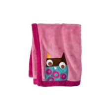 ZUTANOBLUE Owl Brights Embroidered Boa Blanket Quick Information
