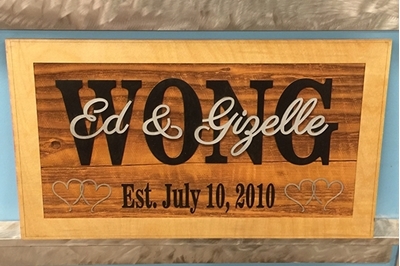 FAMILY ESTABLISHED SIGN - R...