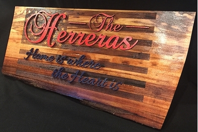 FAMILY NAME SIGN - Custom R...