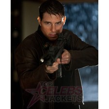 Movie Jack Reacher 2 Brown Jacket