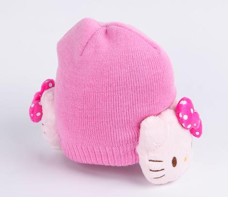 Hello Kitty Knit Beanie wit...