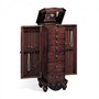 Coaster 900065 Classic Style Jewelry Armoire, Cherry