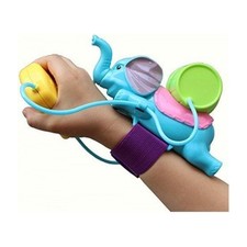 Wishtime Toddlers Super Soaker Summer Toy Nerf Water Gun Blaster Pistol Activity Elephant Bath Toys for Kids Outdoor Sports (Color May Vary)