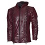Arrow Season 3 Hoodie Leather Jacket | Leather Jacket Master