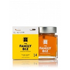 Βιολογικό μέλι θυμαριού & βοτάνων Σερίφου "The Family Beez" 250g