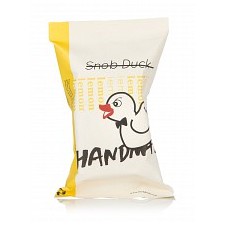 Χειροποίητο σαπούνι με λεμόνι & τζίντζερ, Αρκαδίας "Snob Duck" 100g