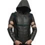 Oliver Queen Arrow Hooded Costume | Top Celebs Jackets