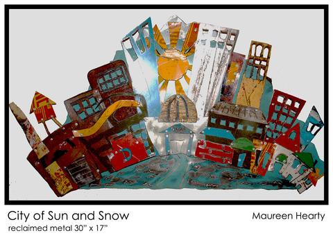City of Sun and Snow Wall P...