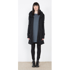 Prairie Underground - Long Cloak Hoodie in Black $264 - Show Pony Boutique