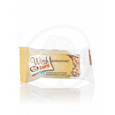 Μπάρα ενέργειας με δαμάσκηνο χωρίς ζάχαρη, Λευκάδας "Wish" 30g