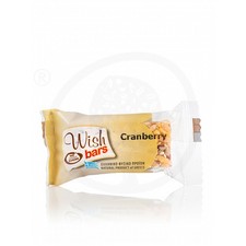 Μπάρα ενέργειας με cranberry χωρίς ζάχαρη, Λευκάδας "Wish" 25g