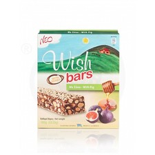 Μπάρα ενέργειας με σύκο χωρίς ζάχαρη, Λευκάδας "Wish" 6x30g