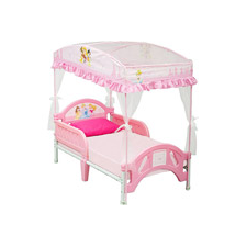 Disney Princess Toddler Bed with Canopy