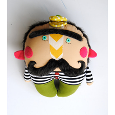 Mr. Mustache - Stuffed Toy