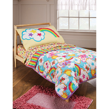 Crayola - Rainbow Delight 4-Piece Toddler Bedding Set - Walmart.com