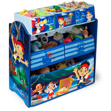 Disney Jake and the Never Land Pirates Multi-Bin Toy Organizer: Toddler : Walmart.com
