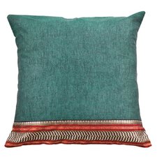 Dhaani Grey Dusk Zari Cushion Cover (Set of 2)