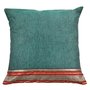 Dhaani Grey Dusk Zari Cushion Cover (Set of 2)
