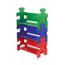 Kidkraft Puzzle Book Shelf - Primary 