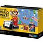 Nintendo Wii U 32GB Console, Mario Maker Game, and Mario Amiibo