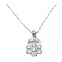 Plutus Brands Sterling Silver Flower Pendant