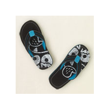 baja print flip flops