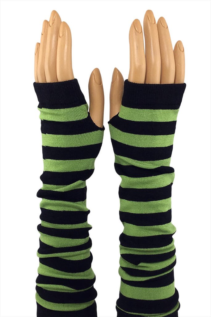 Green and Black Stripe 17