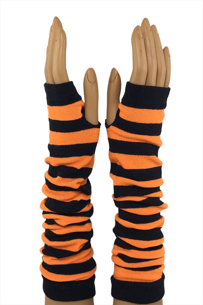 Orange and Black Stripe 17