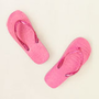 glitter flip flops